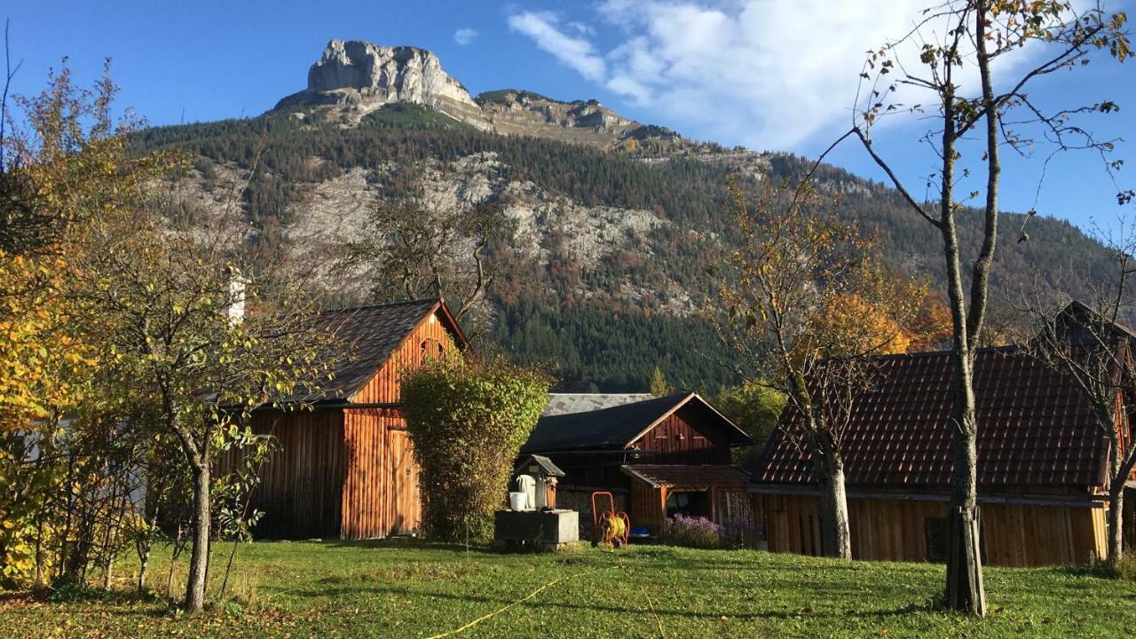 Bergarbeiterhaeuser Altaussee Bagian luar foto